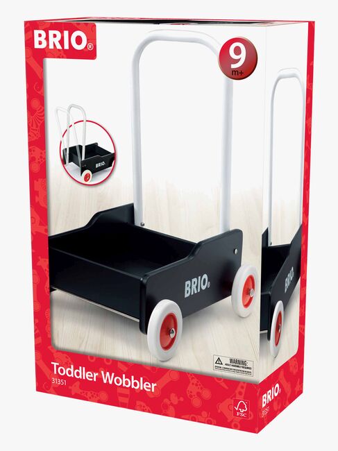 BRIO 31351 Gåvogn, Sort