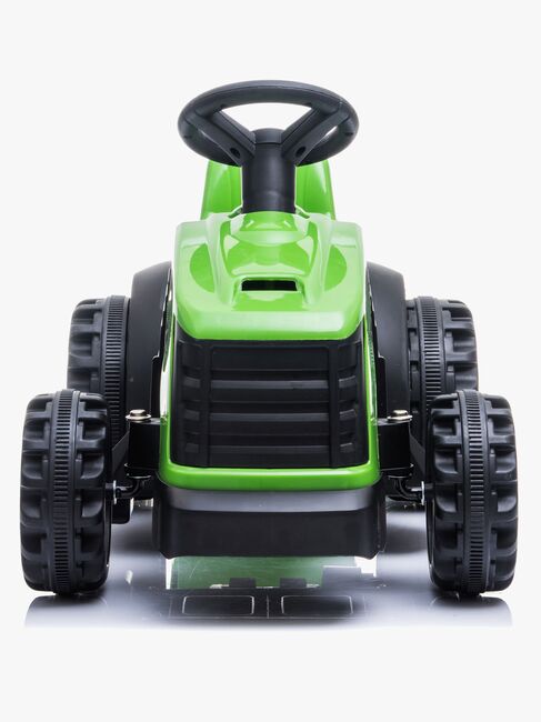 Azeno Eltraktor m. Anhænger, Grøn