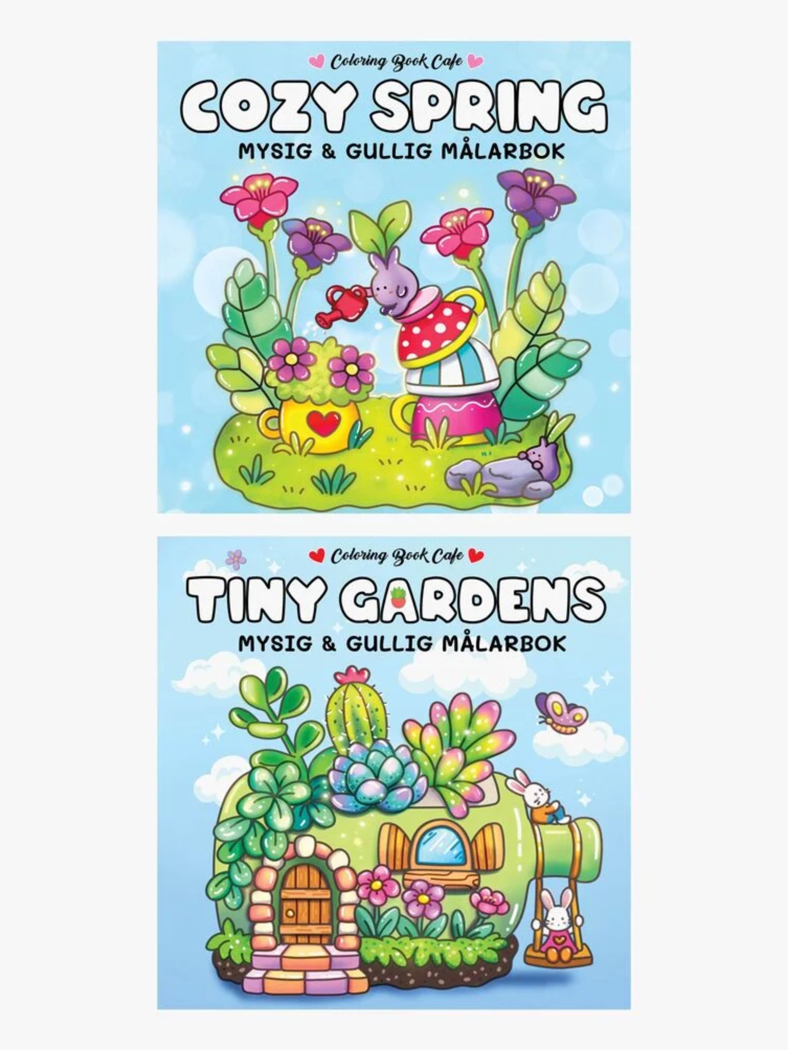 Cozy Malebogssæt Spring Garden
