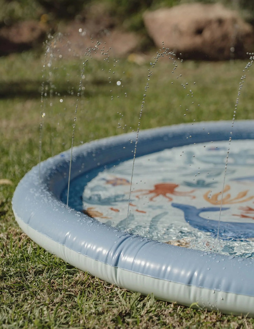 Little Dutch Ocean World Sprinklermåtte, Blue