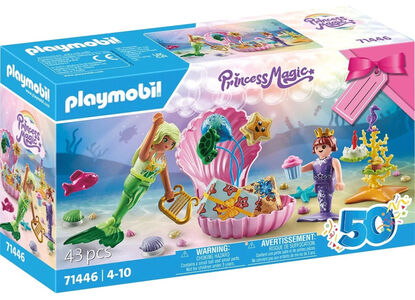 Playmobil 71446 Princess Magic Byggesæt Havfruens Fødselsdagsfest