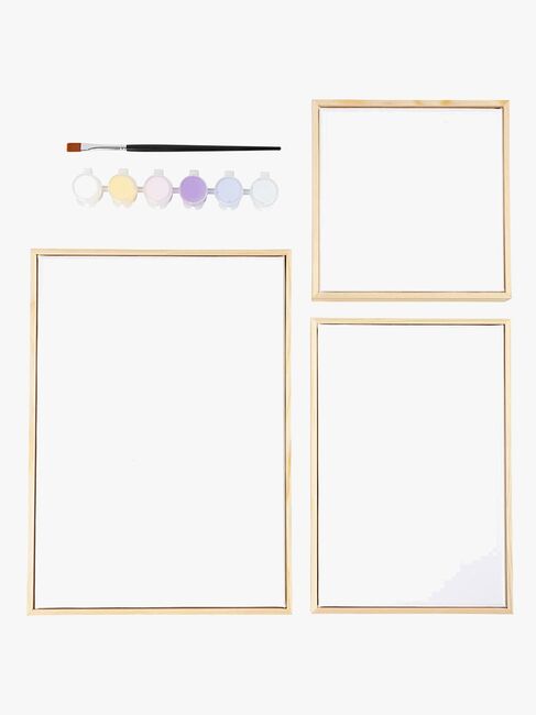 Creativ Company Malerlærreder 3-pak, Pastel