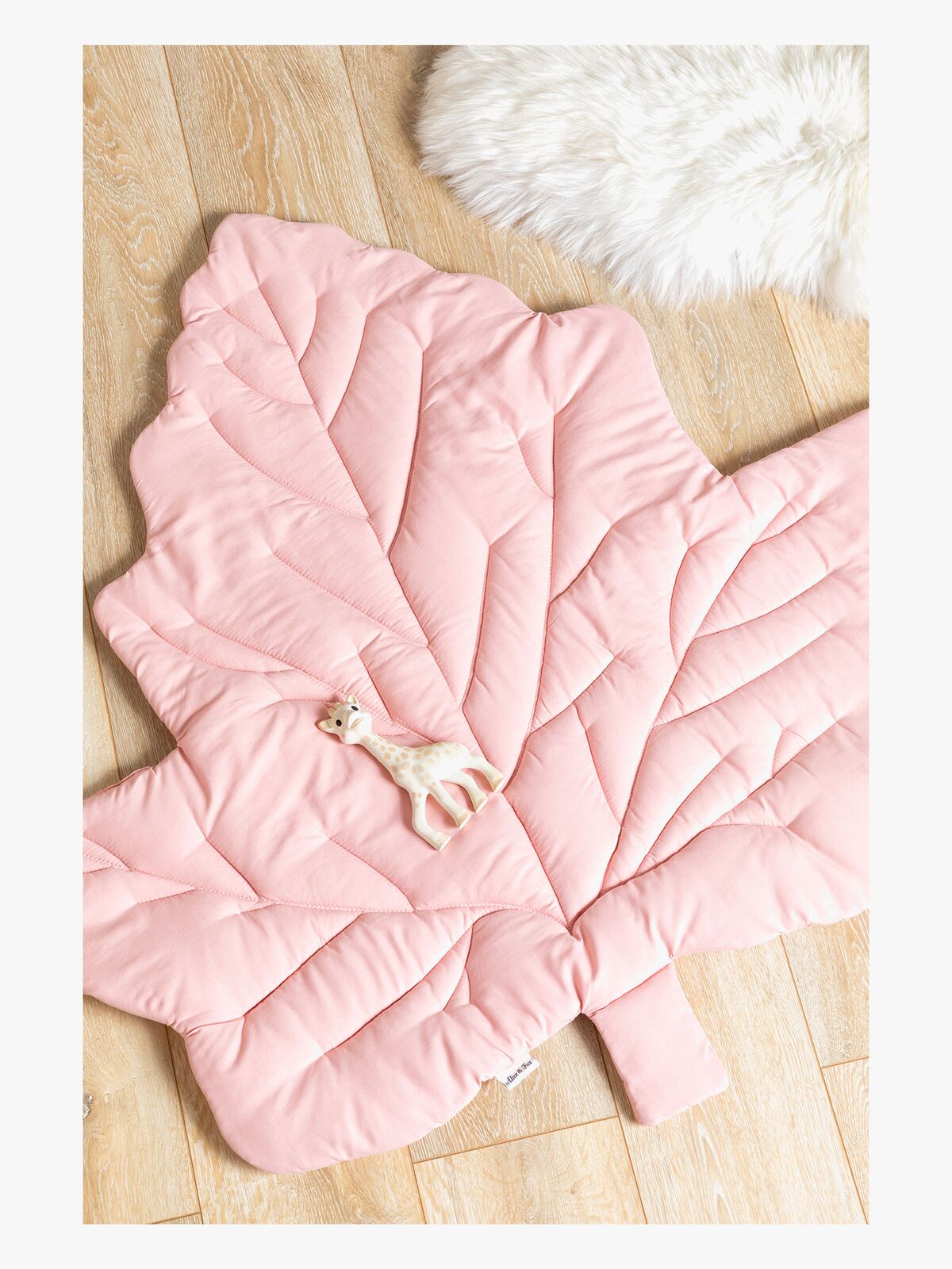 Alice & Fox Leaf Legetæppe, Mellow Rose