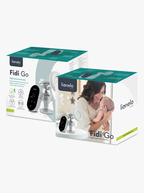 Lionelo Fidi Go Elektrisk Brystpumpe Single, Grey Stone