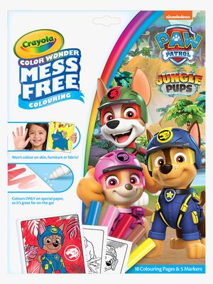 Crayola Colorwonder Paw Patrol Jungle Pups Malebog