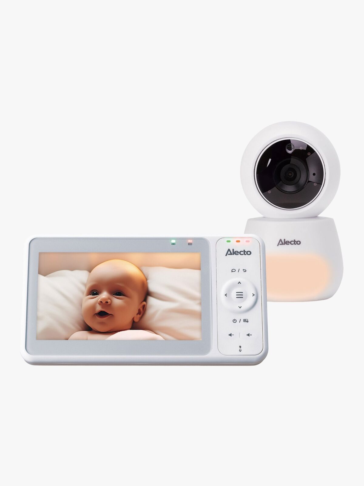 Alecto DVM2050 Babyalarm, Hvid