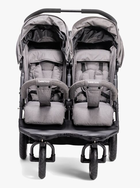 Beemoo Swing Søskendevogn, Grey Melange