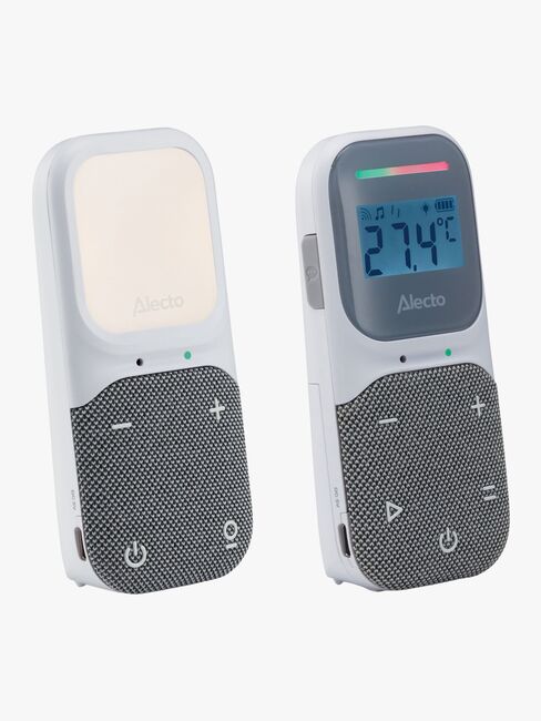 Alecto DBX140 Babyalarm, Hvid/Grå