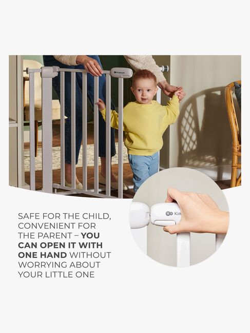 Kinderkraft LOCK&GO Sikkerhedsgitter, White