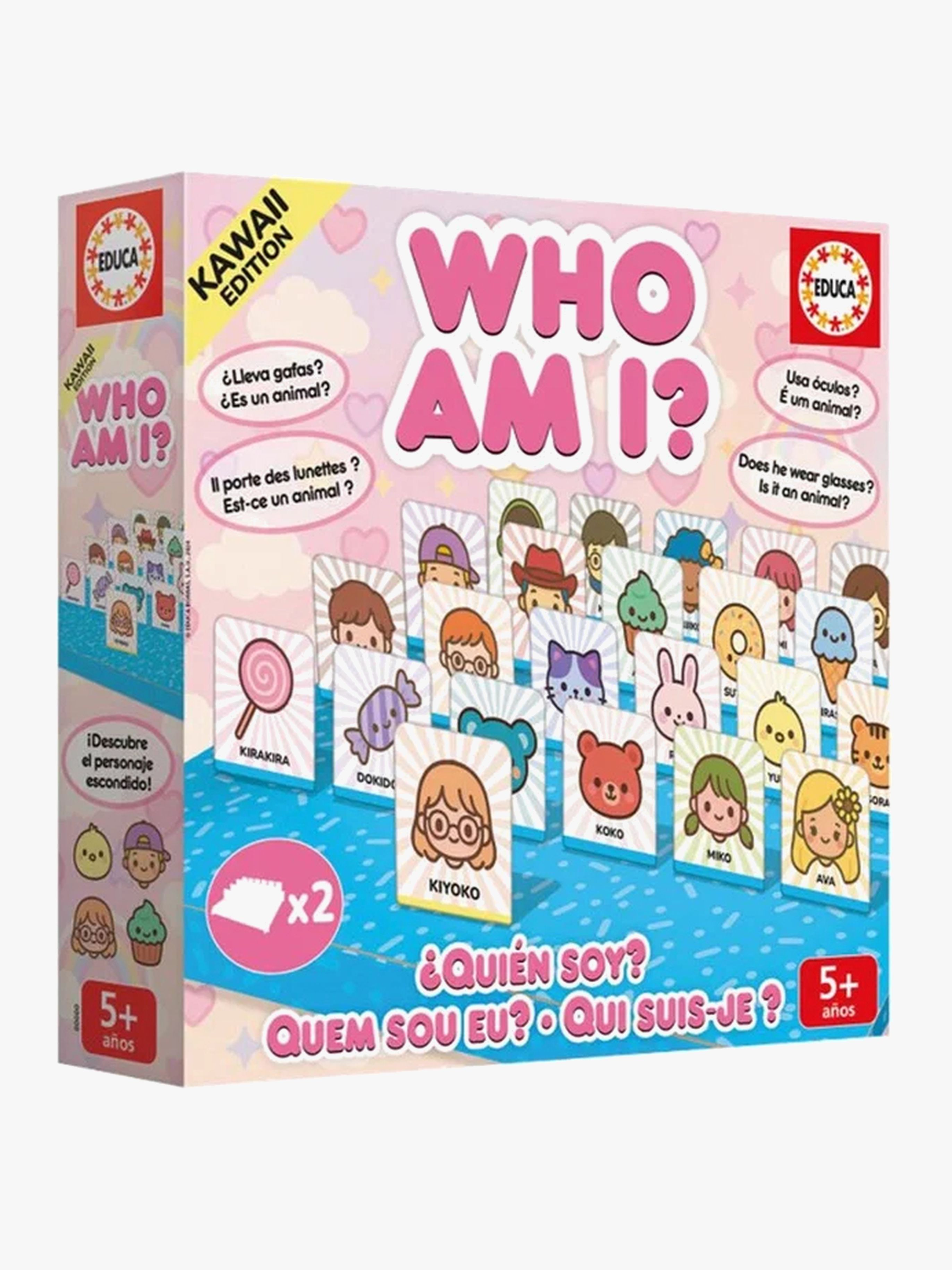 Educa Hvem Er Hvem?-Spil Kawaii