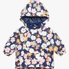 Petite Chérie Atelier Lola Jakke, Navy Big Flower