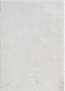 KM Carpets Cozy Gulvtæppe 133x190, White