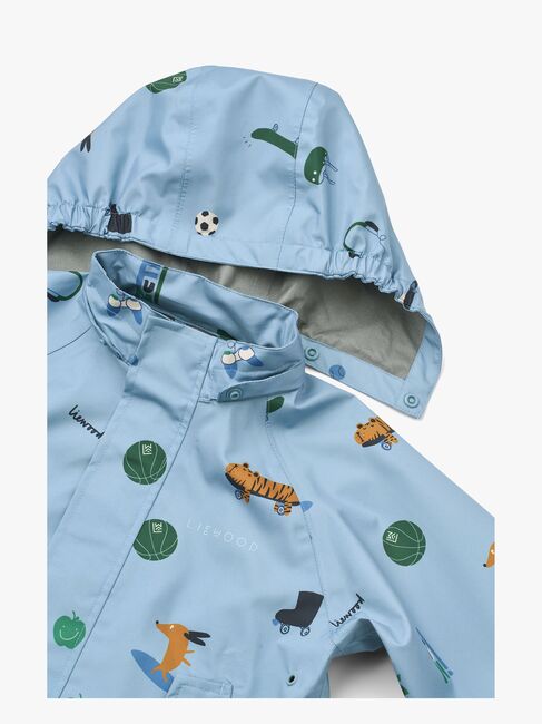 LIEWOOD Pedia Regnsæt, Fun/Beach Blue