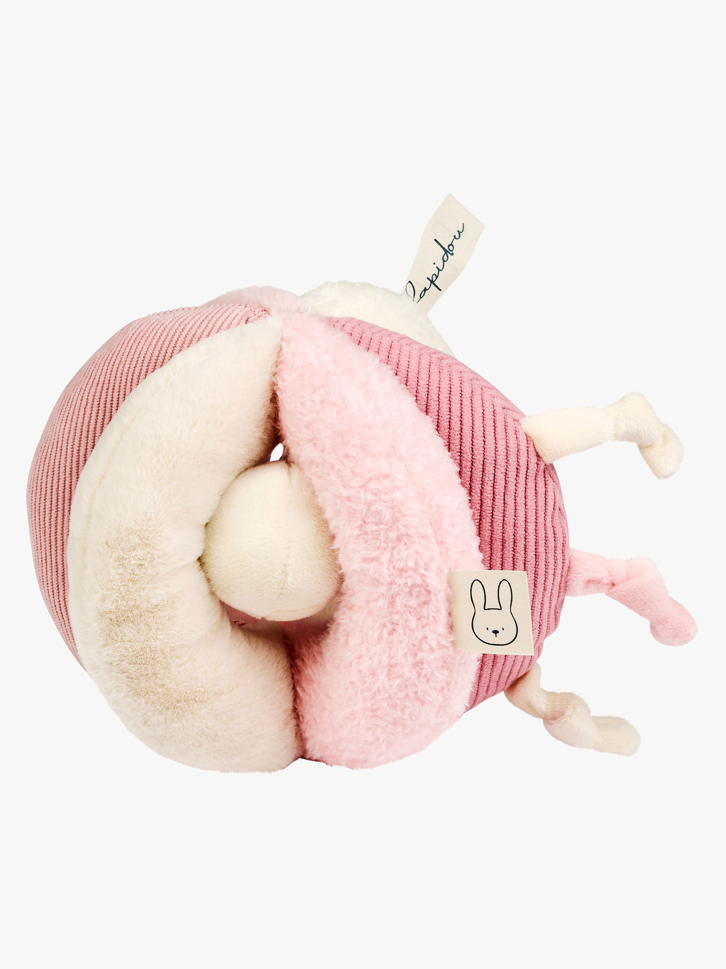 Nattou Lapidou Aktivitetsbold med Håndtag, Pink
