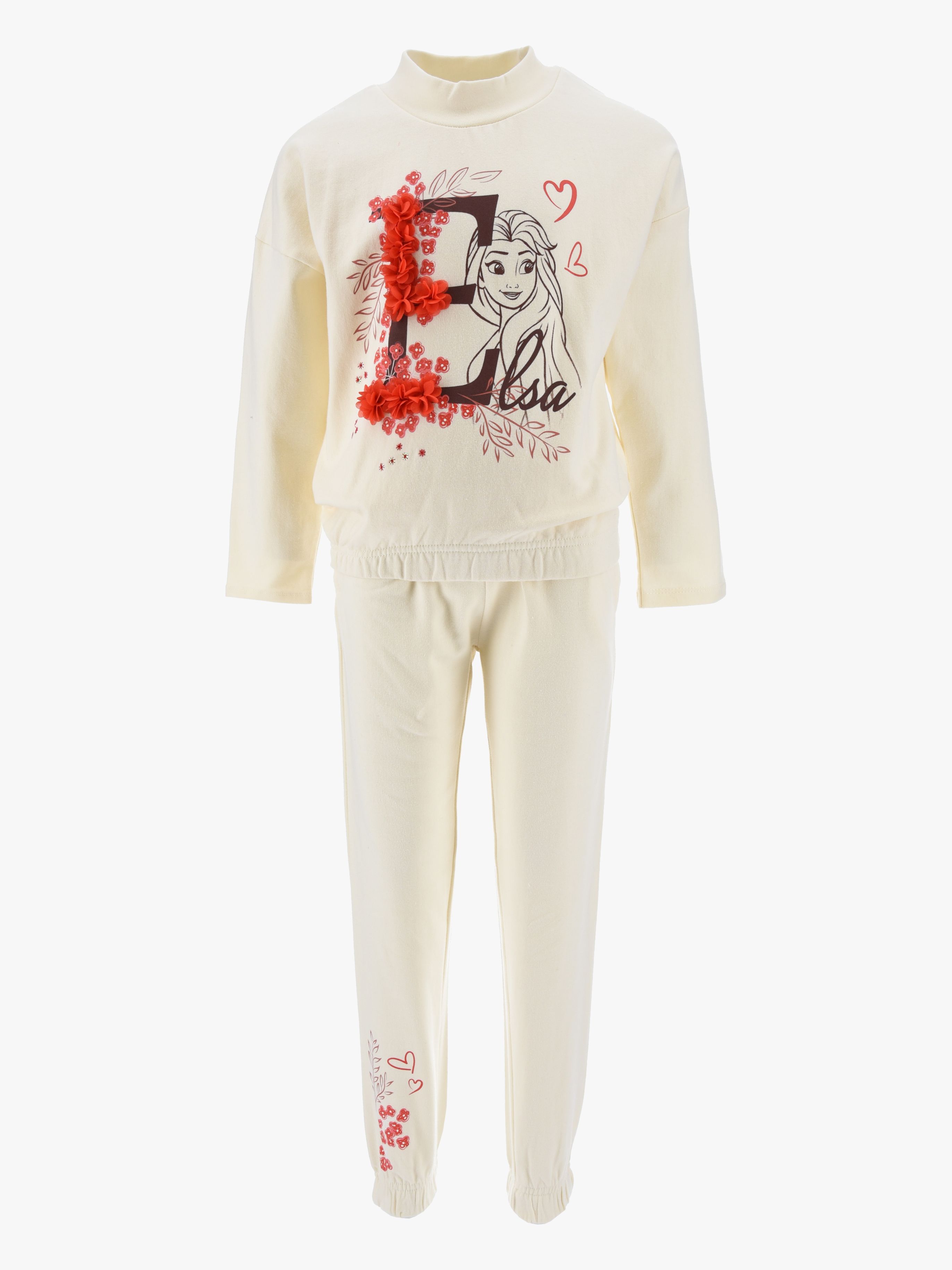 Disney Frozen Tøjsæt, Beige, 8 år