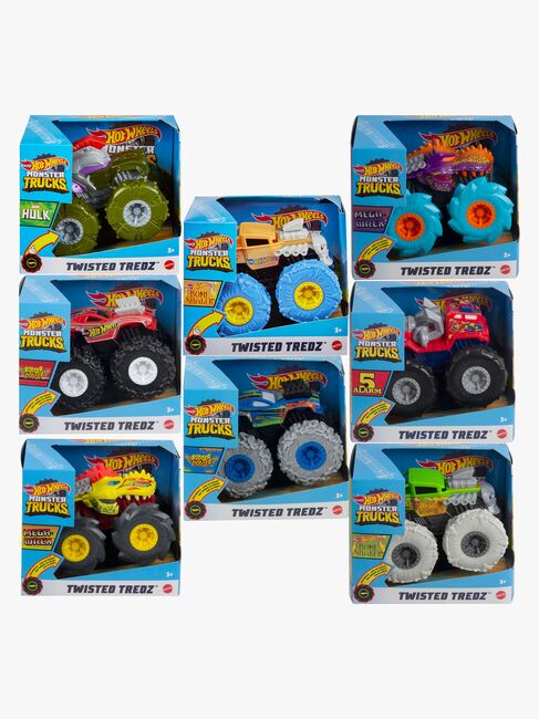 HotWheels Monster Truck 1:43 Rev Tredz Blandet Udvalg