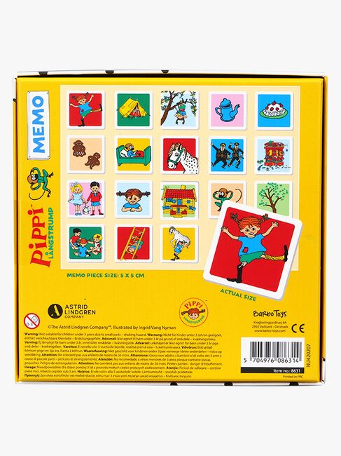 Barbo Toys Pippi Langstrømpe Huskespil