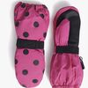 Nordbjørn Stalon Vanter, Pink/Black Dots