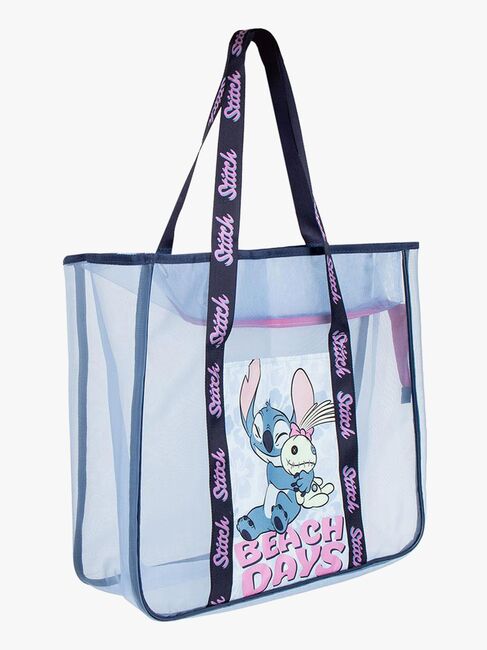 Disney Stitch Premium Strandtaske, Blå