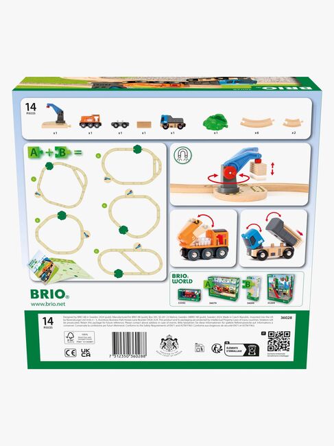 BRIO World 36104 Løft & Læs Startsæt