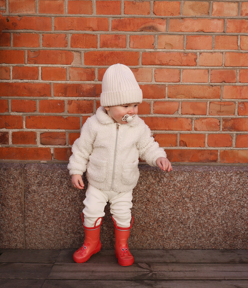 Babblarna Bobbo Gummistøvler, Rød