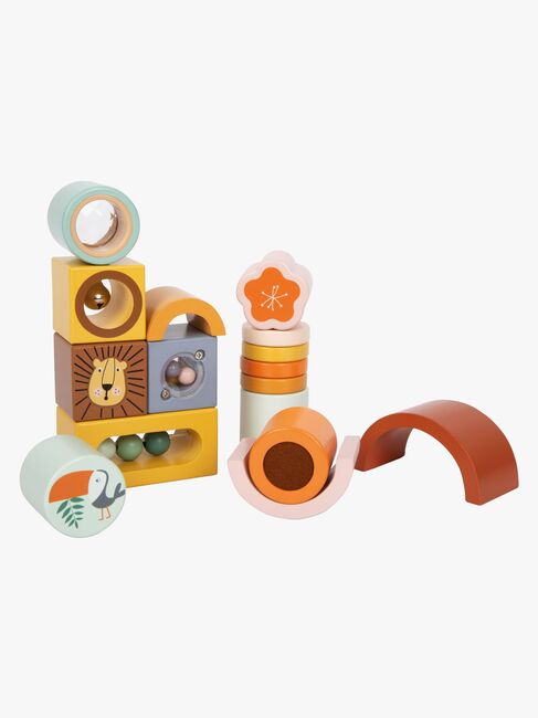 Small Foot Safari Byggeklodser 12 Stk.