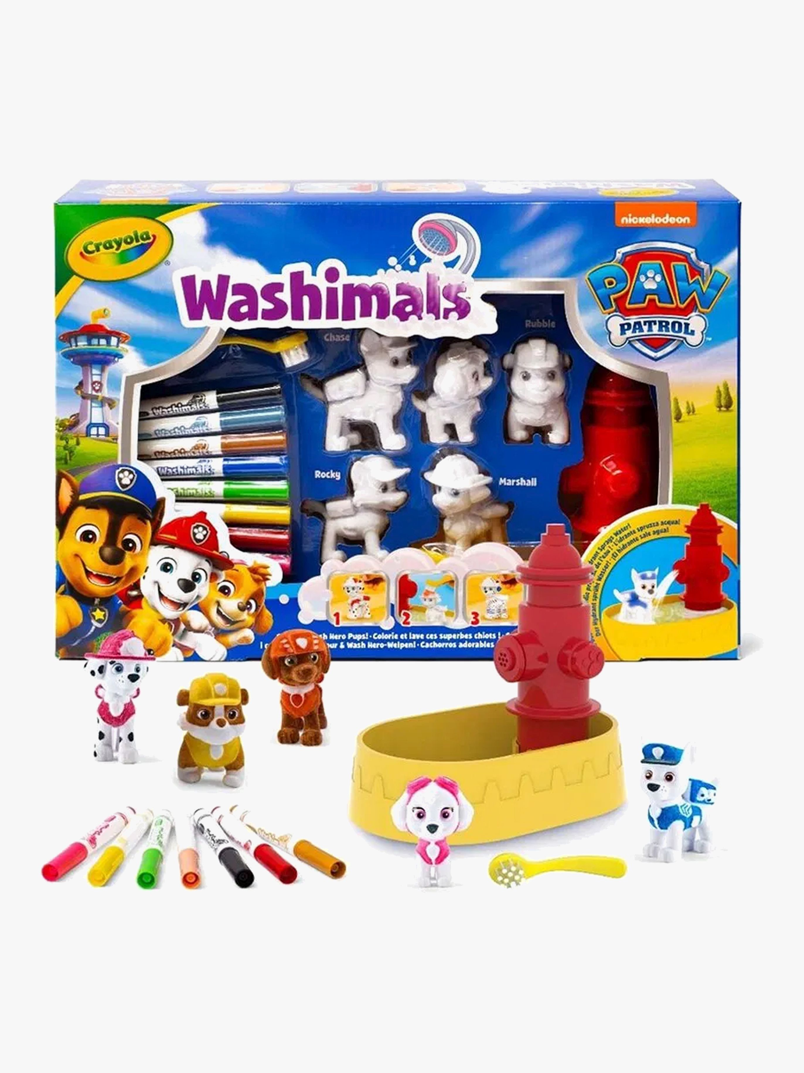 Paw Patrol Washimals Kreasæt 5-pak