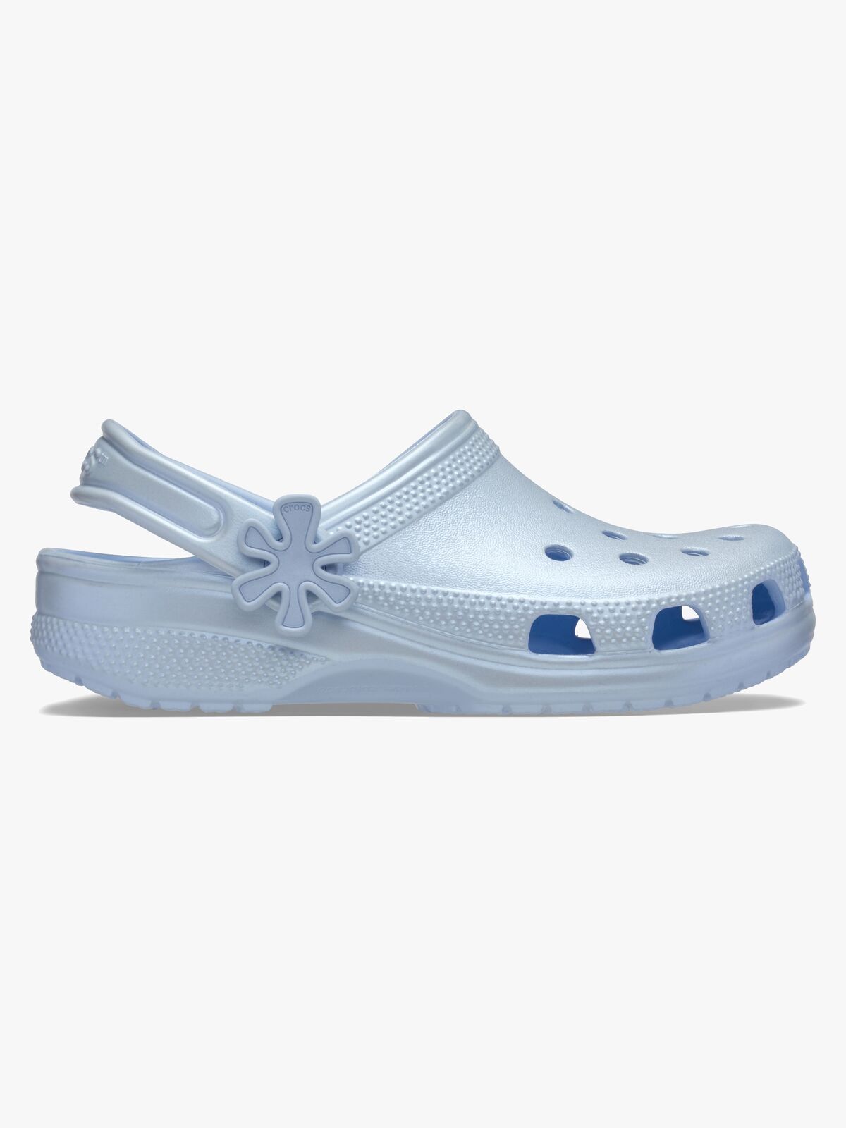 Crocs Classic Pearl Shine Crocs, Blue Frost