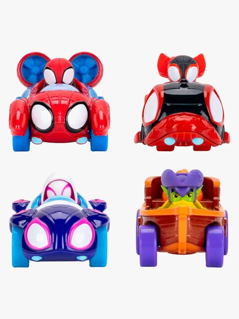 Spidey And His Amazing Friends Bilsæt 4-pak