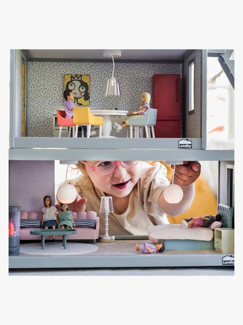 Lundby Dukkehusmøbler Spisestue Sæt