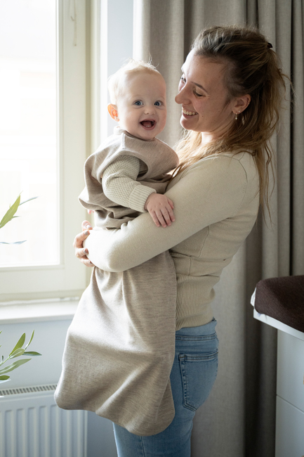 Baby's Only Sovepose Merinould 90cm, Fine Sand