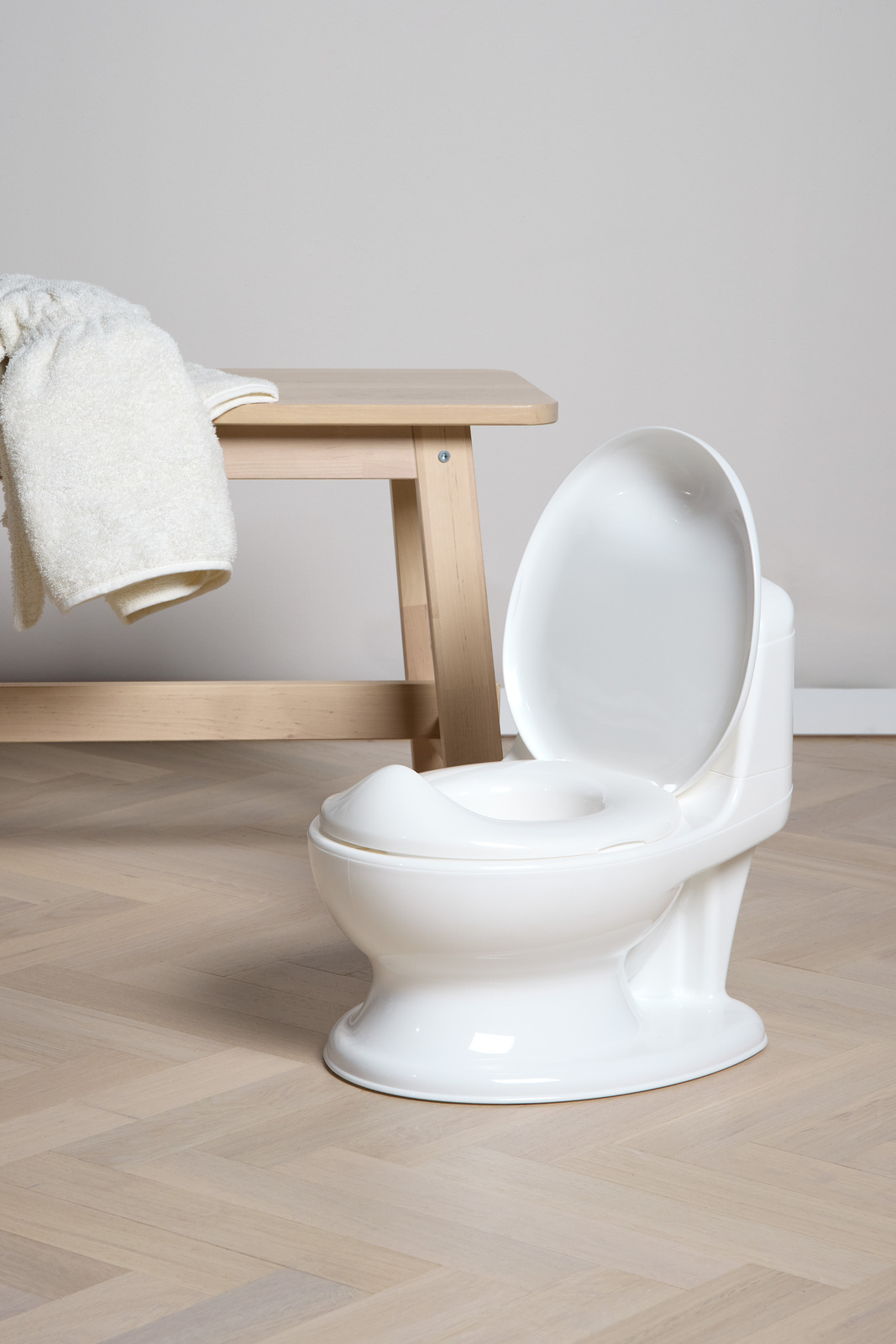 Beemoo CARE Toiletpotte med Lyd, White
