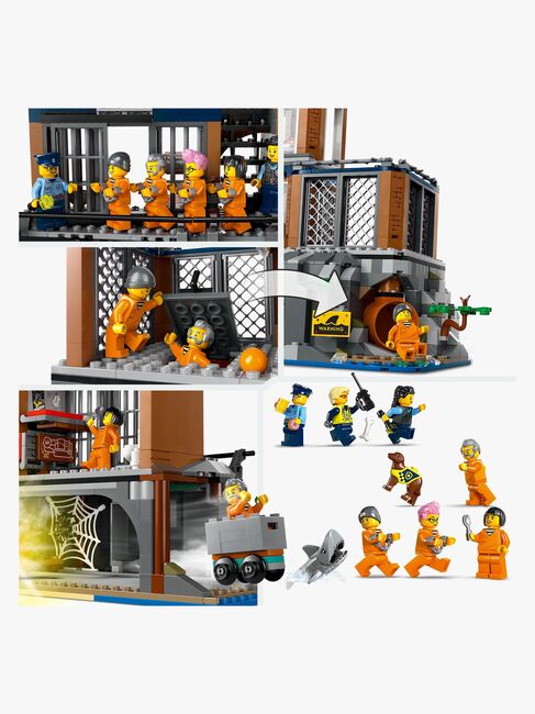 LEGO City 60419 Politiets fængselsø