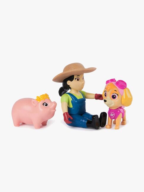 Paw Patrol Hero Pup Sæt Farmer Yumi og Skye