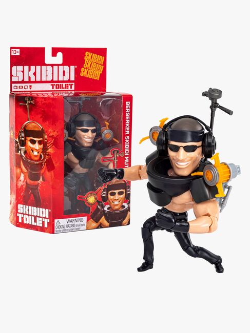 SKIBIDI TOILET Figurer Deluxe 15 cm, Blandet
