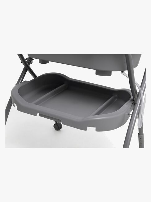 Beemoo CARE Flex Puslebord med Badekar, Dark Grey