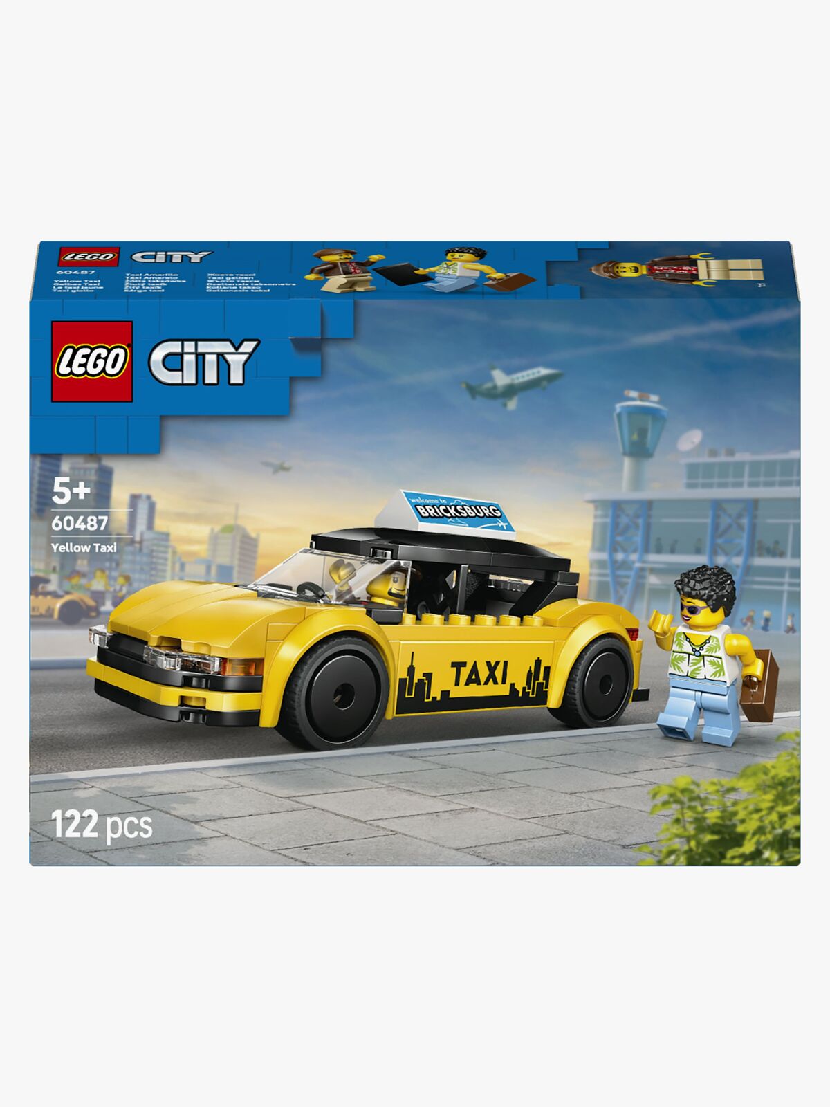 LEGO City 60487 Gul taxa