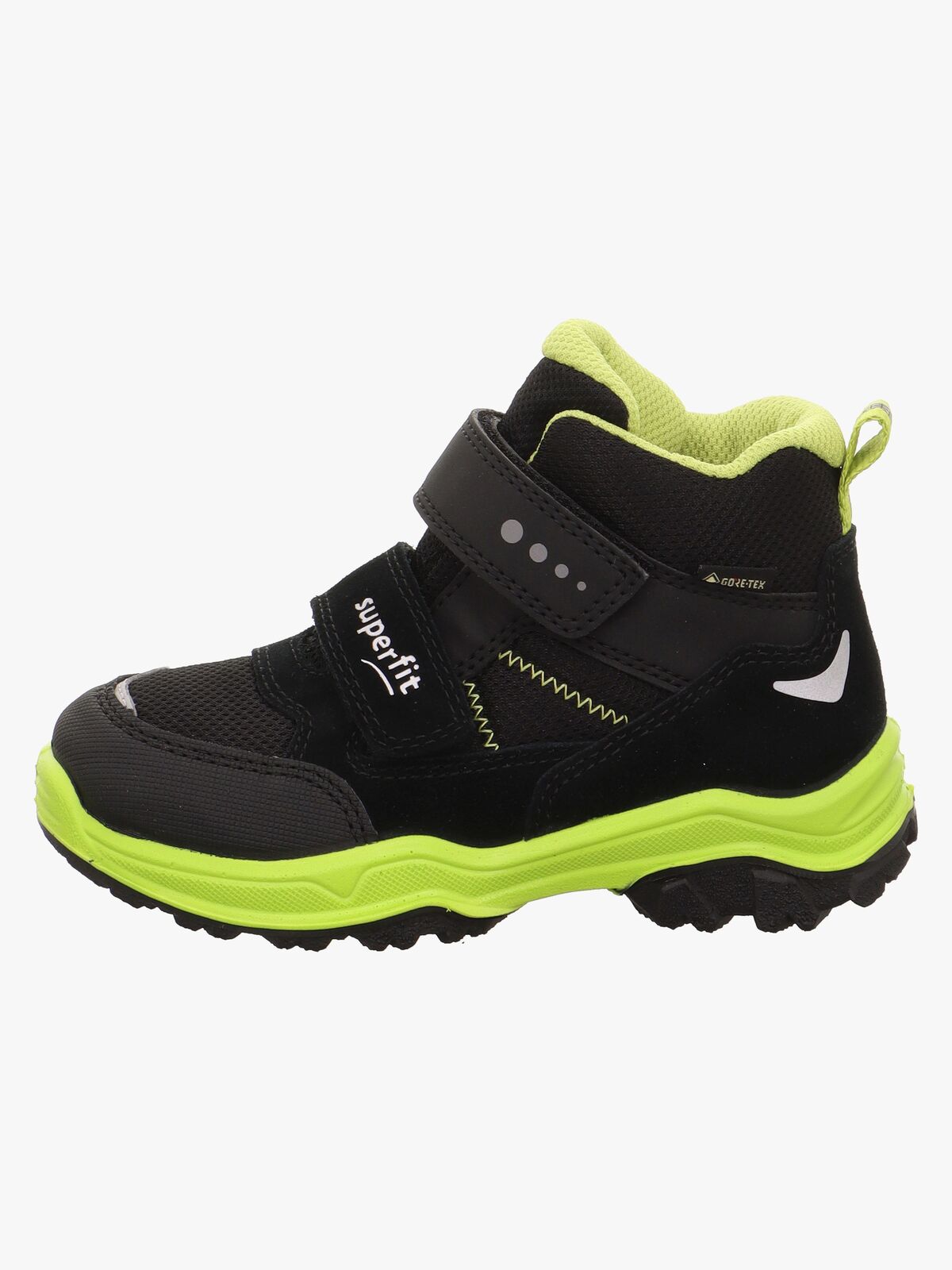 Superfit Jupiter GTX Sneakers, Black/Light Green