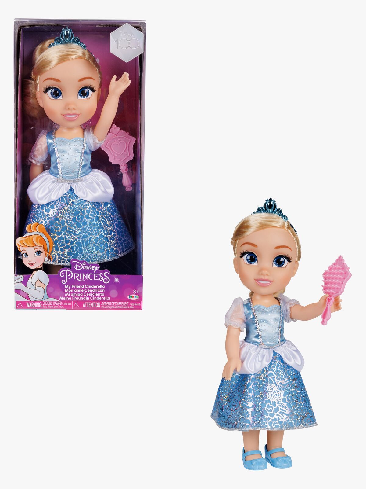 Disney Princess My Friend Dukke Askepot 38 cm
