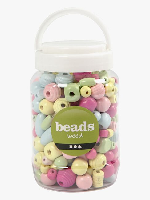 Creativ Company Træperler 400 Ml, Flerfarvede
