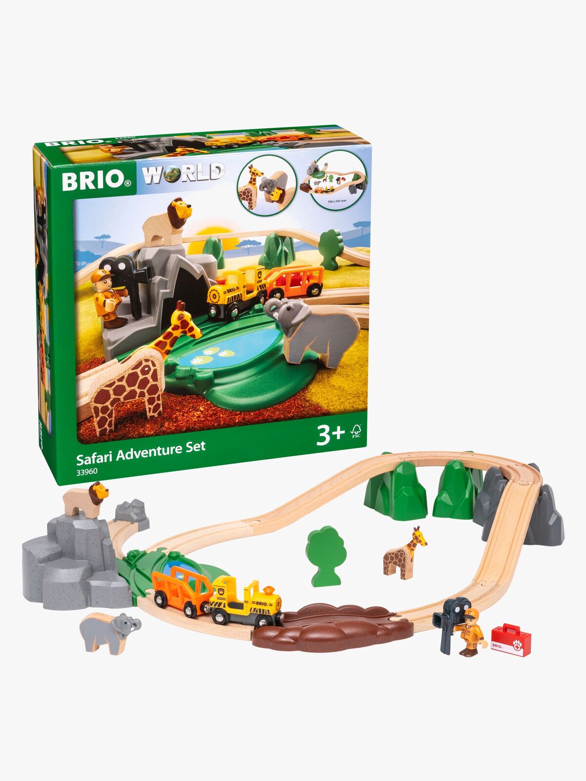 BRIO World 33960 Legesæt Safari