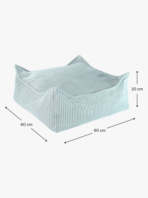 Wigiwama Kvadrat Puf, Peppermint Green