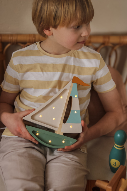 Little Lights Lampe Sejlbåd, Olive Tree