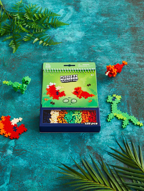 Plus-Plus Activity Pad Dino Byggesæt