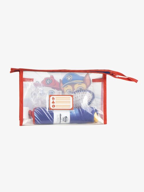 Paw Patrol Toilettaske med Håndklæde & Hårbørste