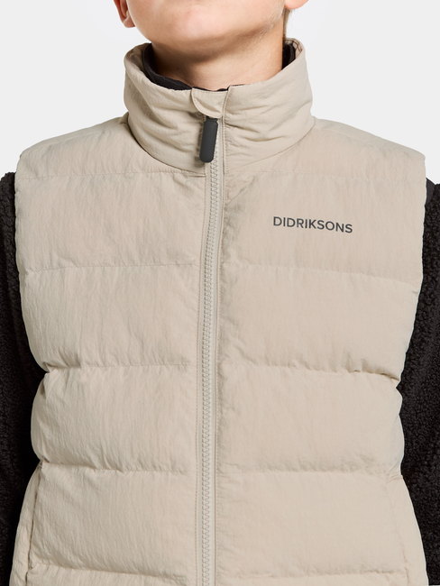 Didriksons Kilo Vest, Clay Beige