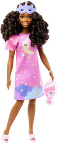 Barbie My First Dukke med Hundehvalp Night & Day