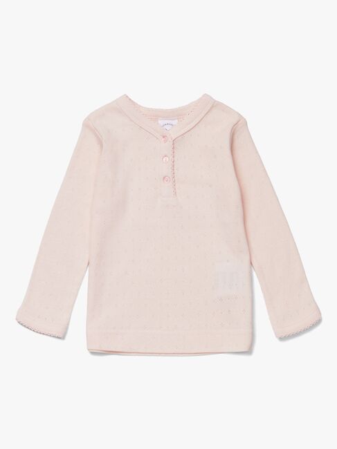 Luca & Lola Siena Langærmet T-shirt 2-pak, Pink