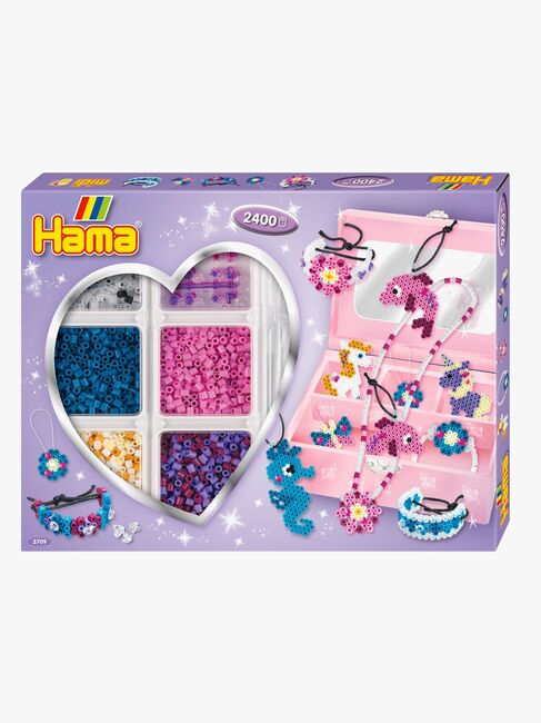 Hama Midi Perler Aktivitetsæske 2.400 Stk.