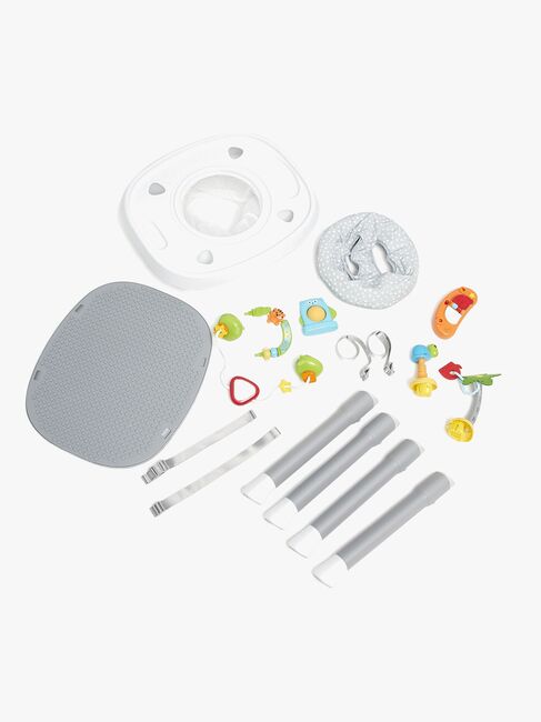 Beemoo PLAY Explore 3-in-1 Aktivitetscenter, Stone Grey